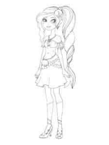 Ever After High 4 coloring page