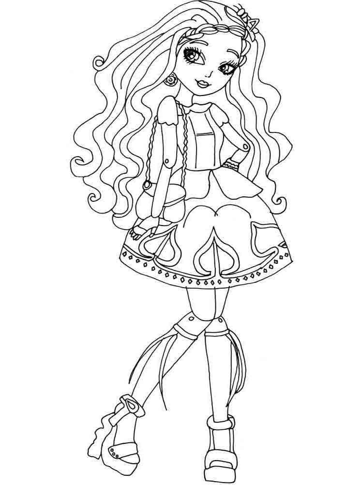 Ever After High 40 coloring page