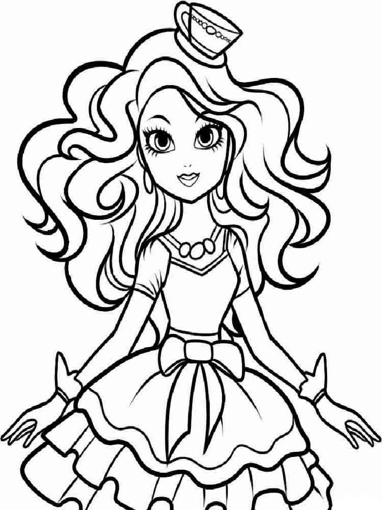 Ever After High 41 coloring page