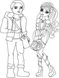 Ever After High 43 coloring page