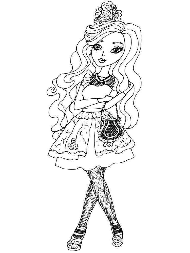 Ever After High 45 coloring page