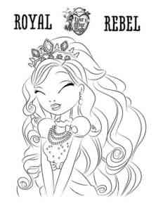 Ever After High 49 coloring page