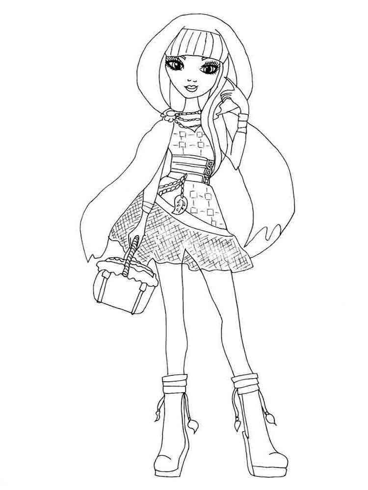 Ever After High 51 coloring page