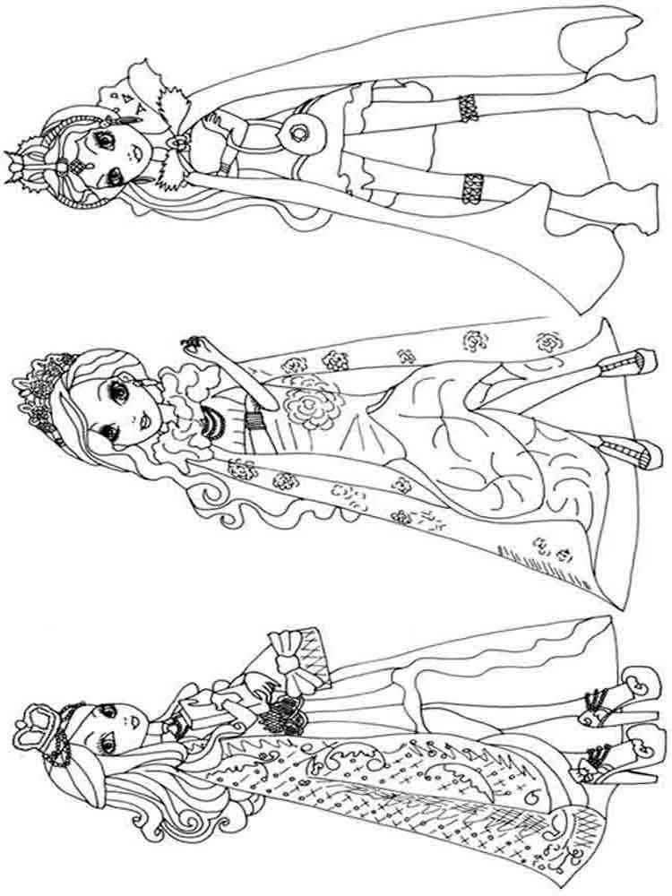 Ever After High 53 coloring page