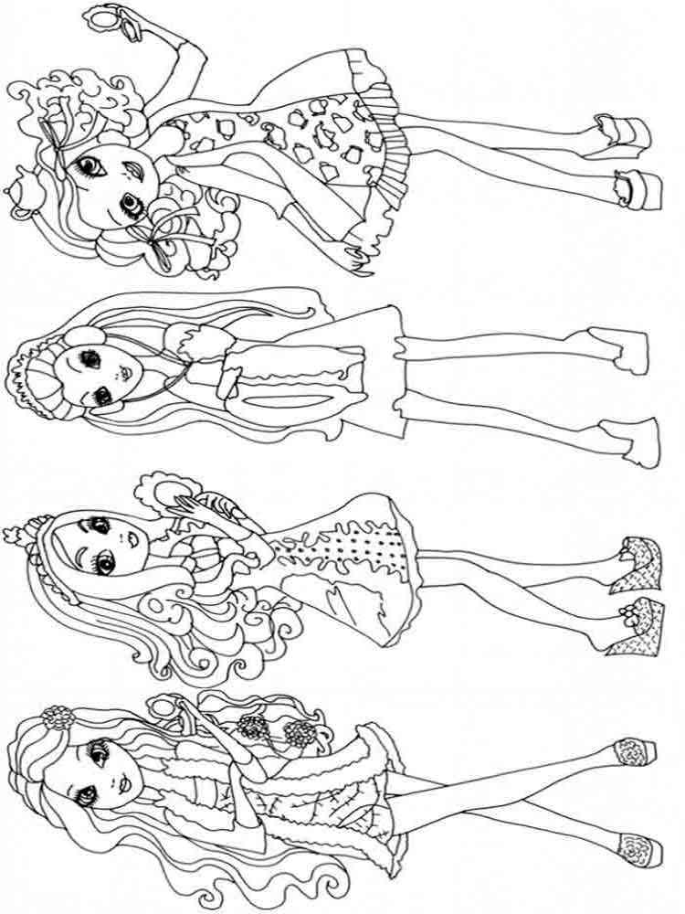 Ever After High 55 coloring page