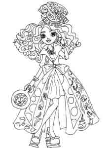 Ever After High 8 coloring page