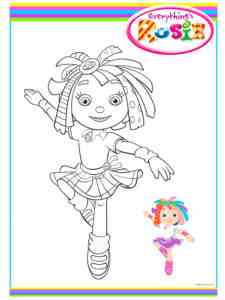 Everything’s Rosie 4 coloring page