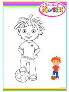 Everything’s Rosie 5 coloring page