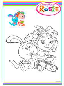 Everything’s Rosie 7 coloring page