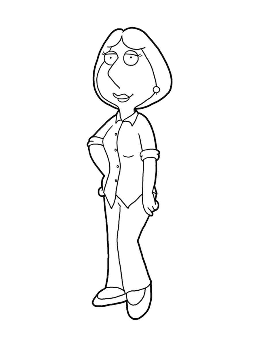 Family Guy 10 coloring page