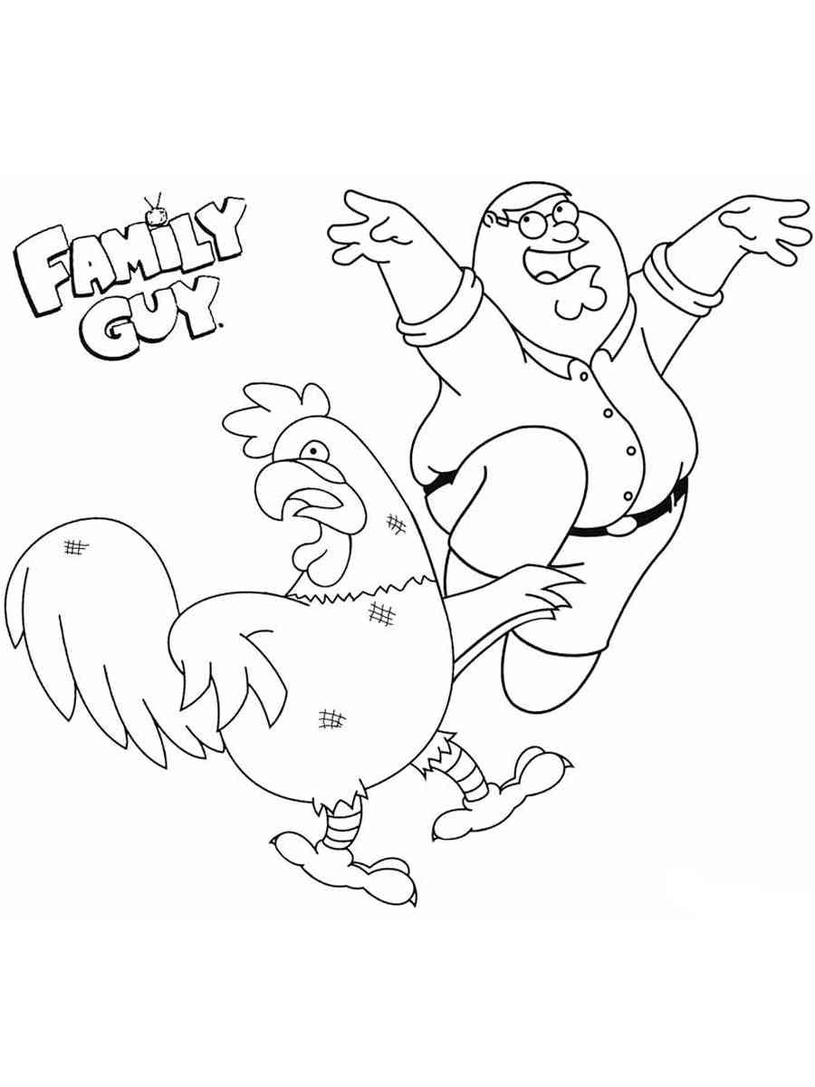 Family Guy 17 coloring page