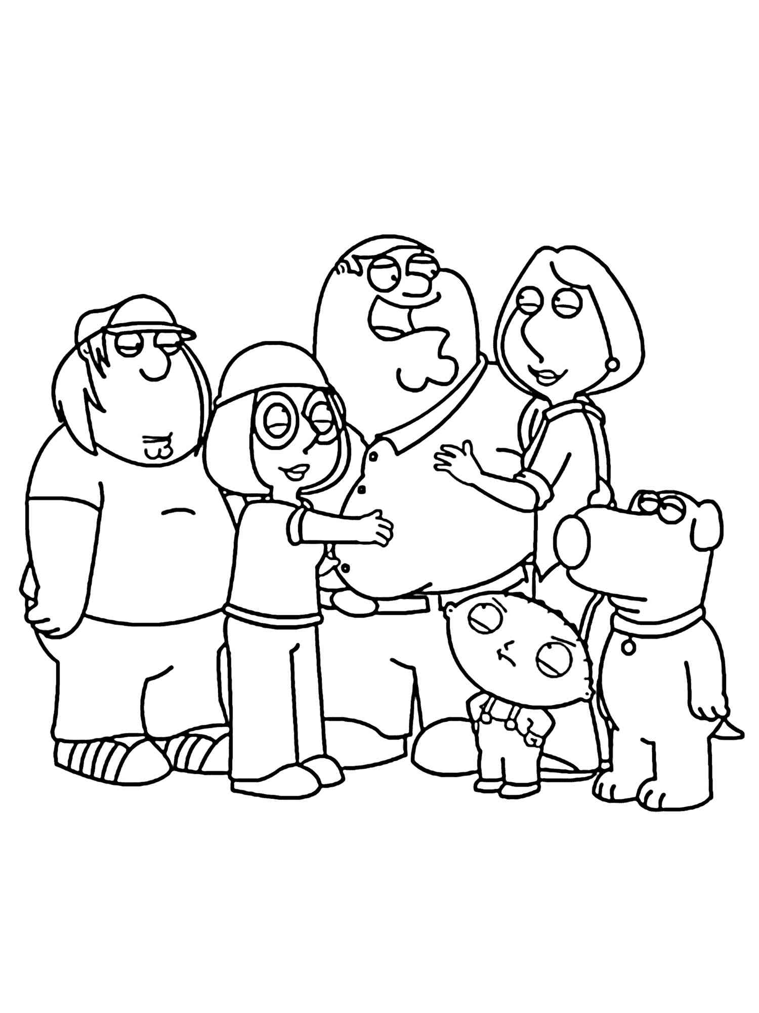 Family Guy 21 coloring page