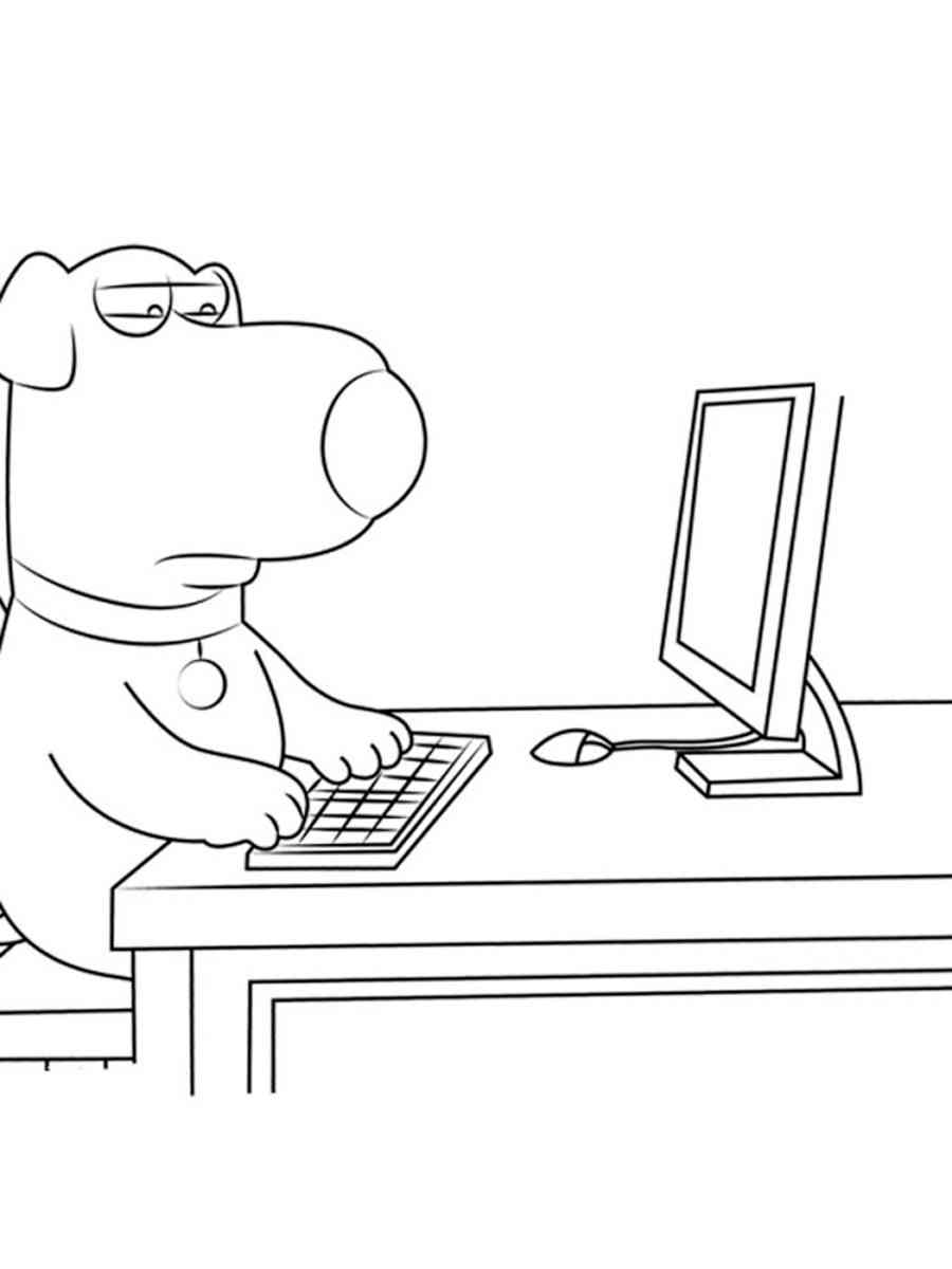 Family Guy 25 coloring page
