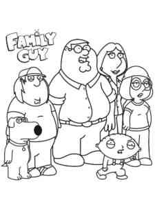 Family Guy 26 coloring page