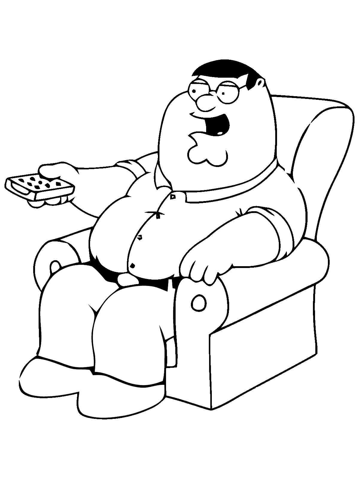 Family Guy 3 coloring page