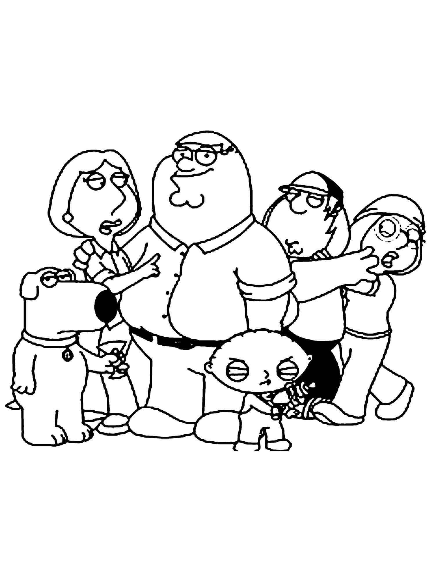 Family Guy 30 coloring page