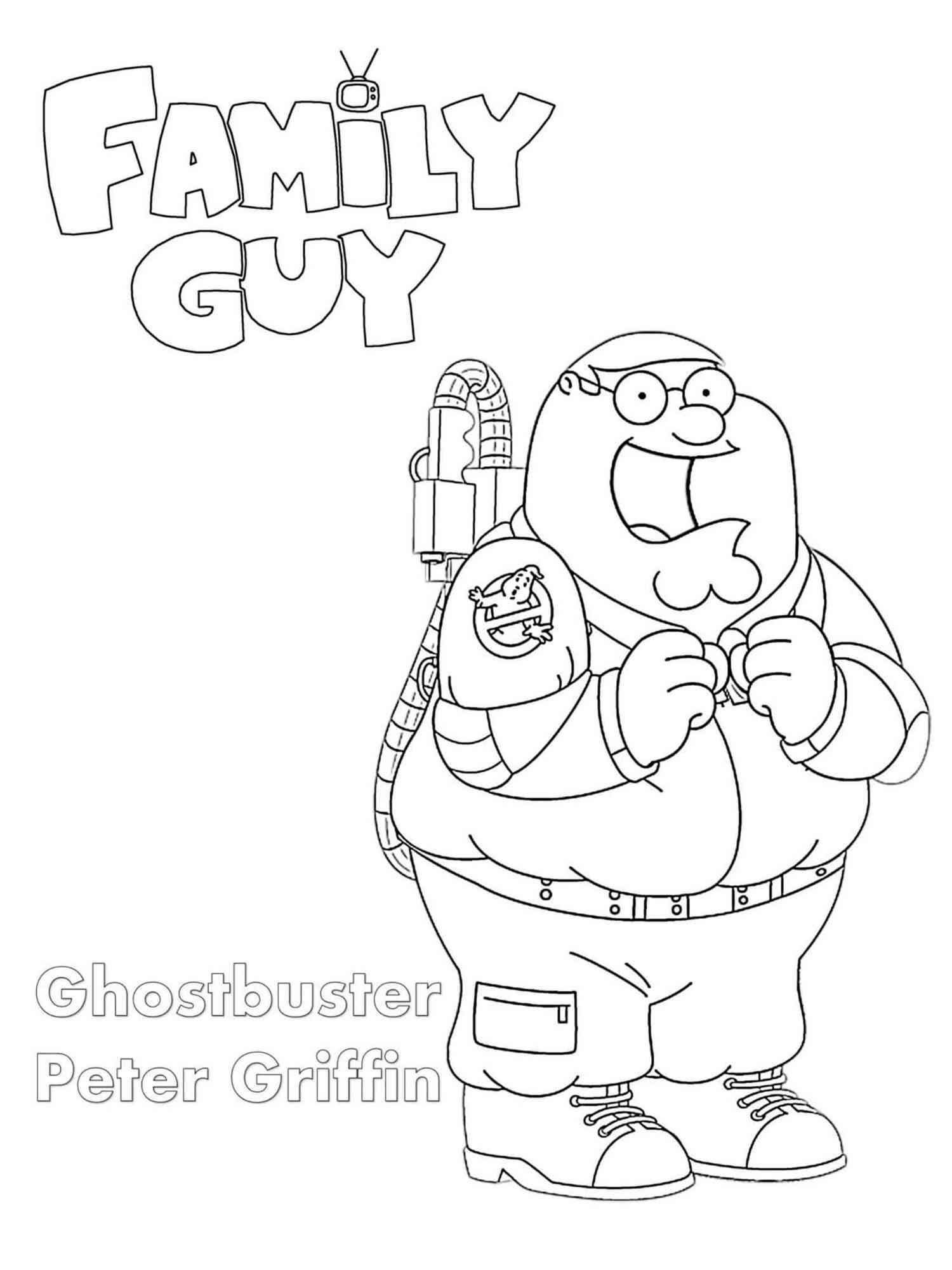 Family Guy 32 coloring page