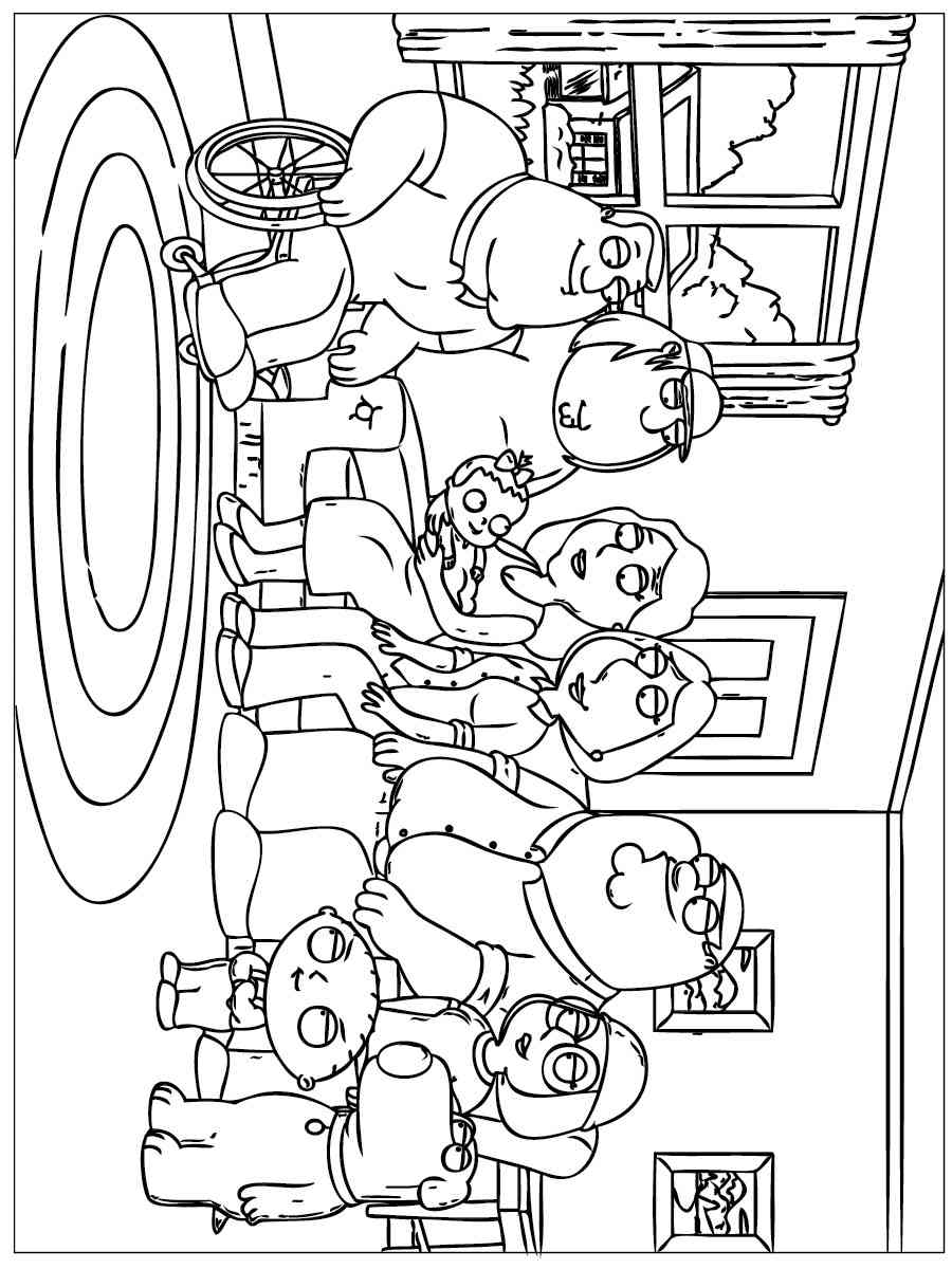 Family Guy 39 coloring page