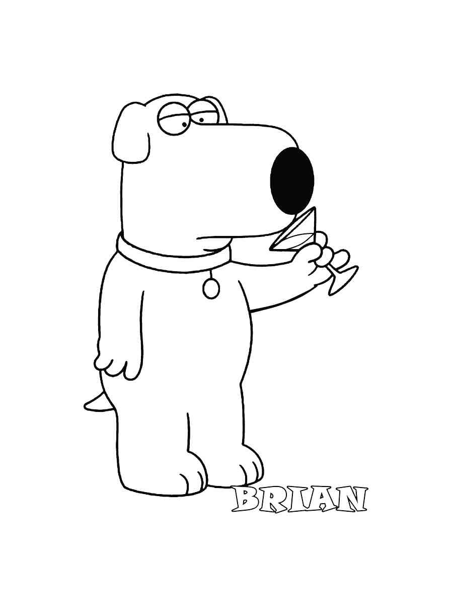 Family Guy 5 coloring page