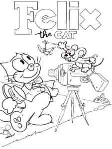 Felix The Cat 1 coloring page
