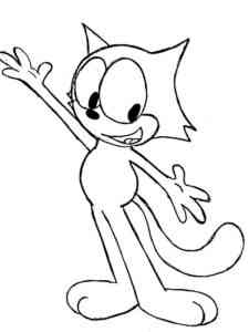 Felix The Cat 10 coloring page