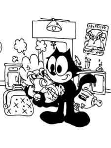 Felix The Cat 5 coloring page