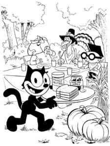 Felix The Cat 8 coloring page