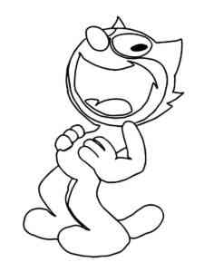 Felix The Cat 9 coloring page