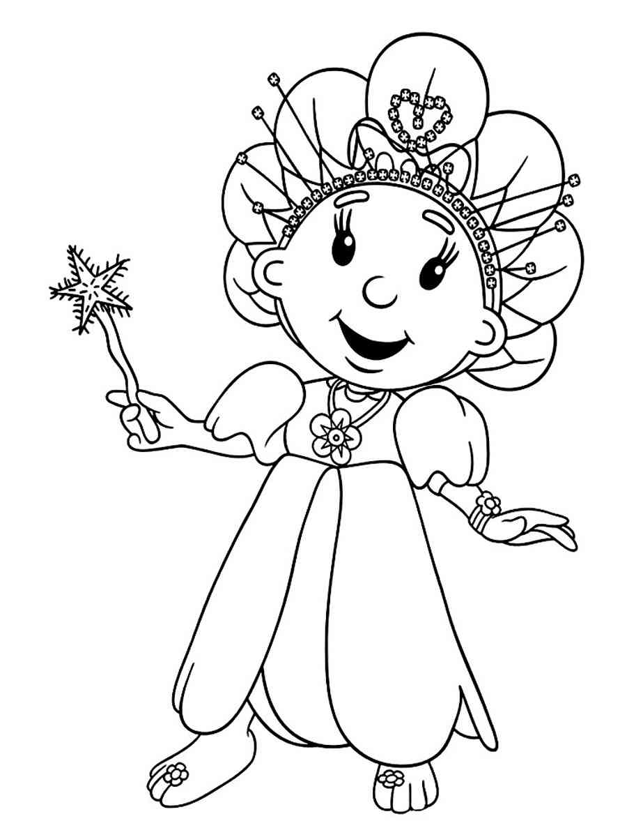 Fifi and the Flowertots 1 coloring page