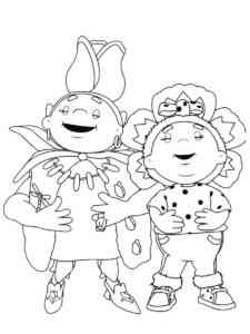 Fifi and the Flowertots 16 coloring page