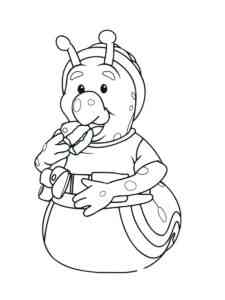 Fifi and the Flowertots 19 coloring page