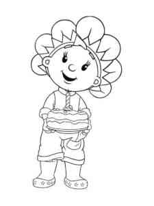 Fifi and the Flowertots 20 coloring page