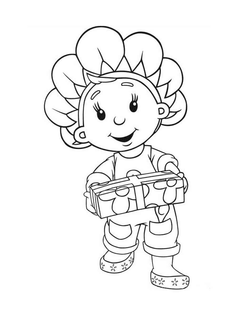 Fifi and the Flowertots 21 coloring page