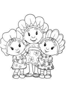 Fifi and the Flowertots 25 coloring page