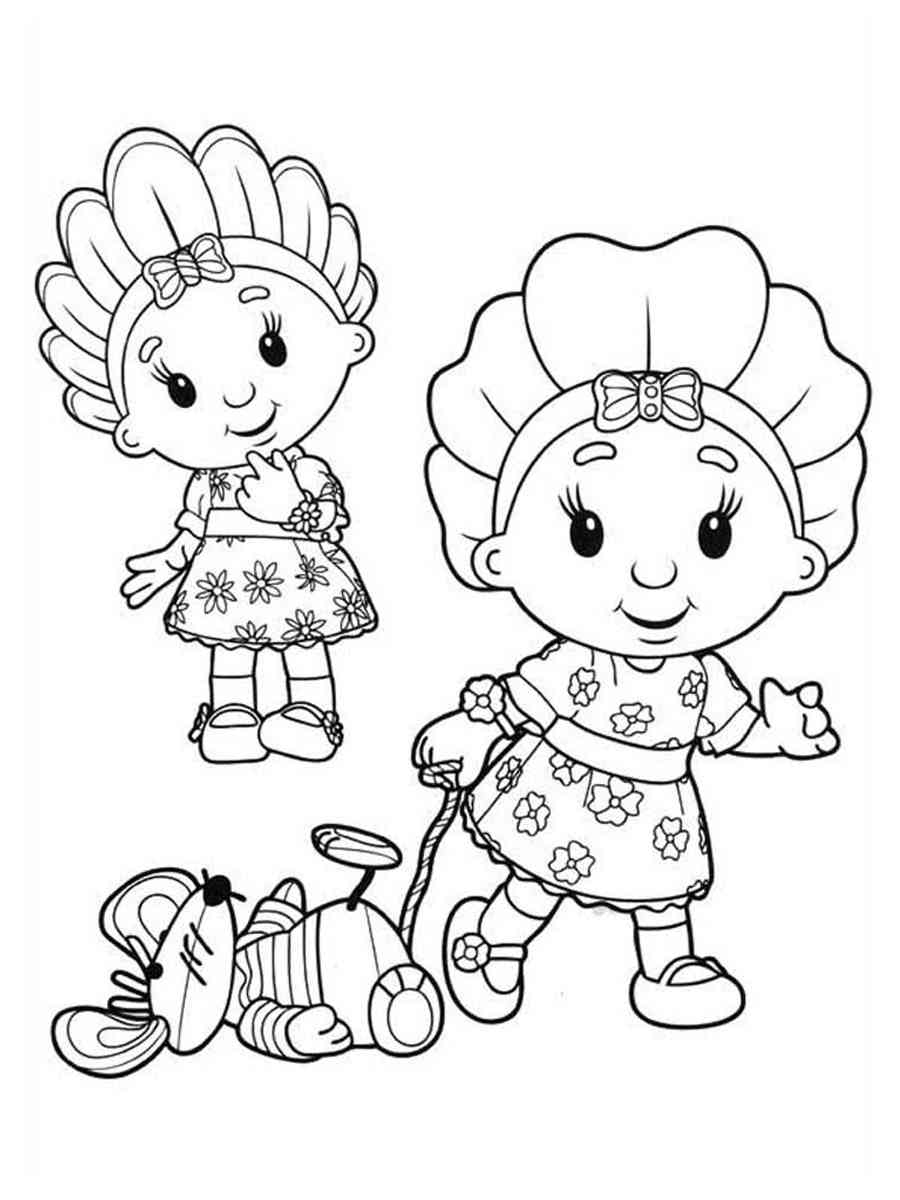 Fifi and the Flowertots 26 coloring page