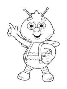 Fifi and the Flowertots 27 coloring page