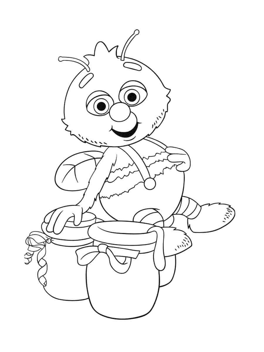 Fifi and the Flowertots 28 coloring page