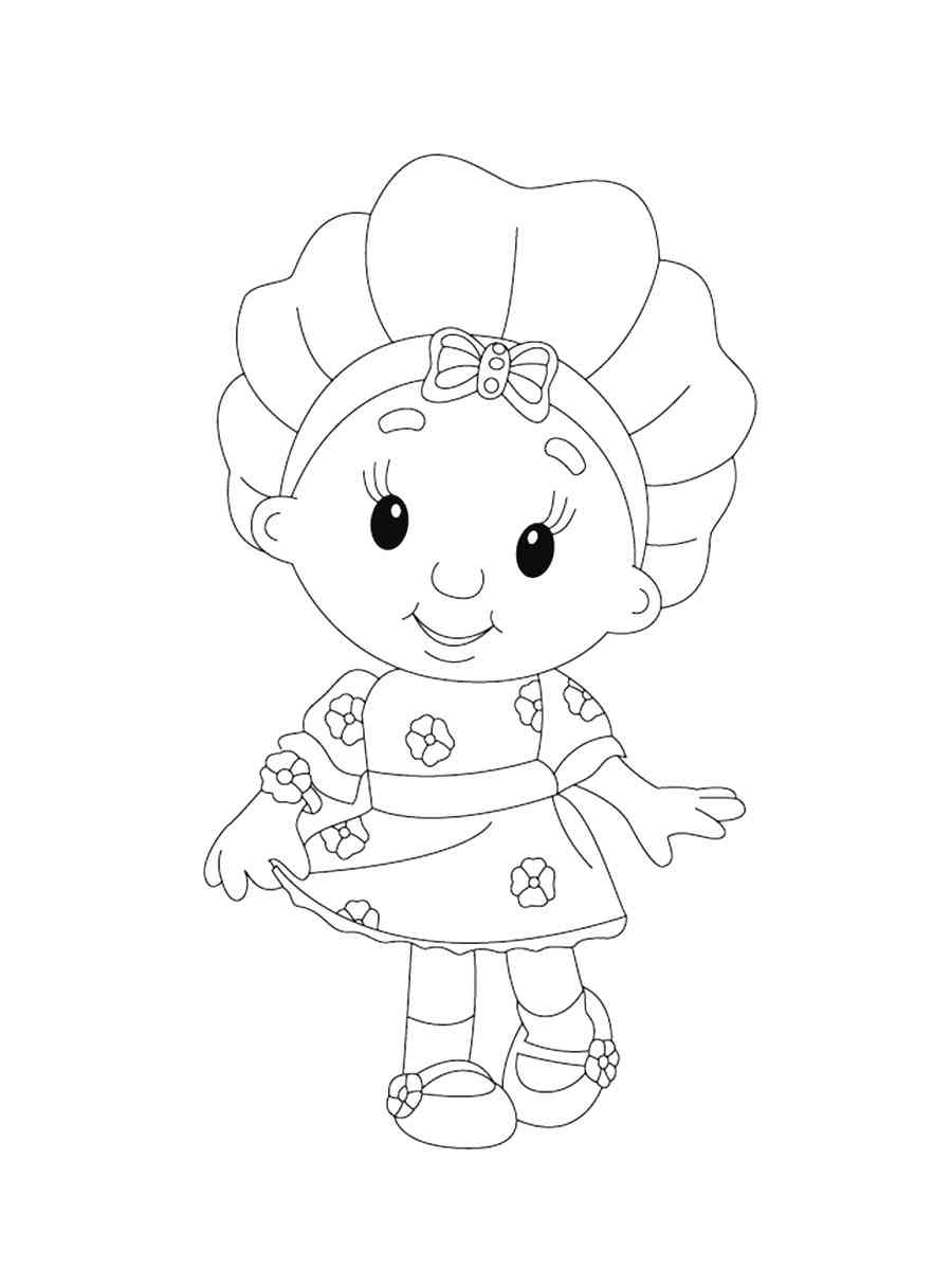 Fifi and the Flowertots 4 coloring page