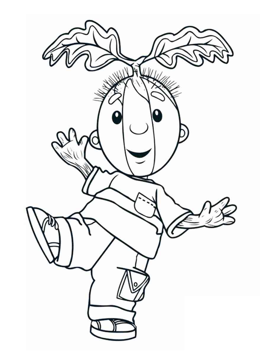 Fifi and the Flowertots 5 coloring page