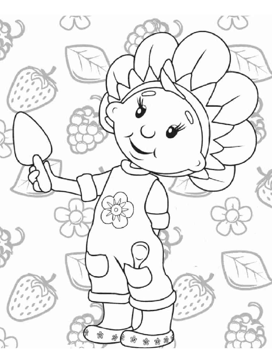 Fifi and the Flowertots 6 coloring page