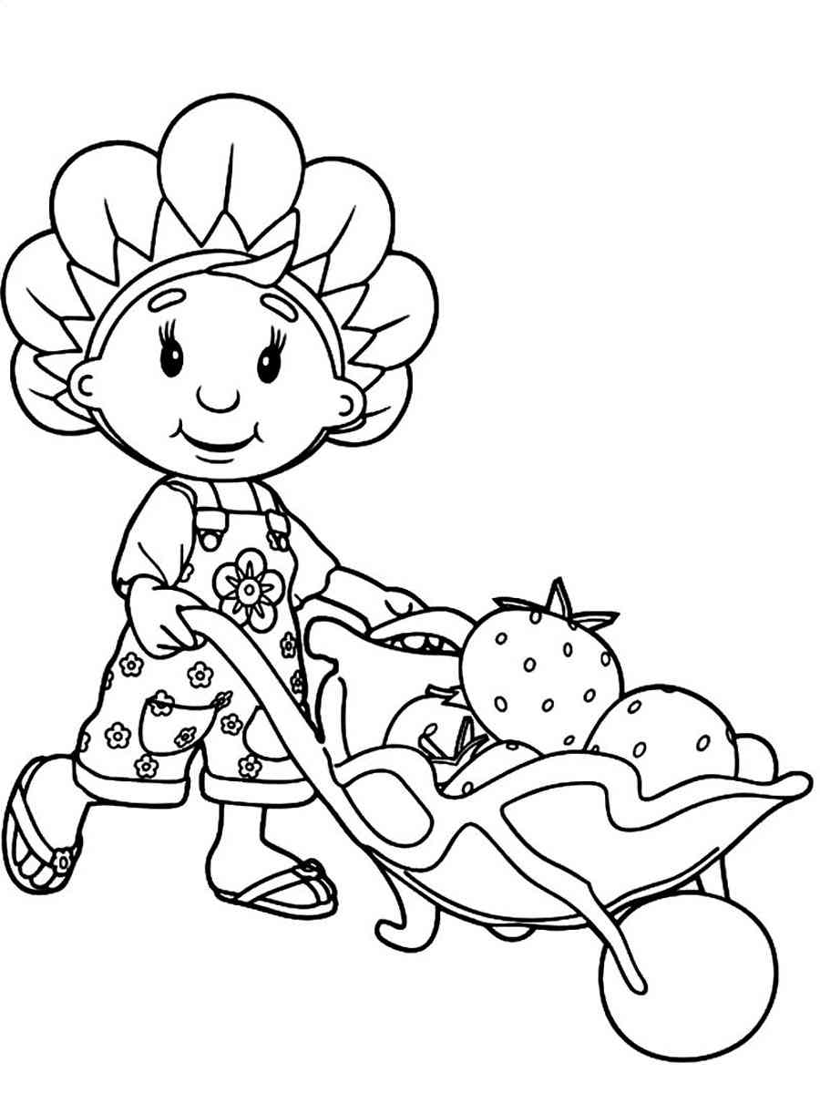 Fifi and the Flowertots 7 coloring page
