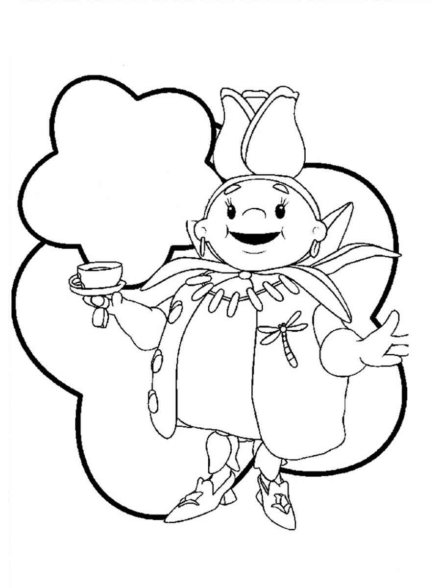 Fifi and the Flowertots 8 coloring page