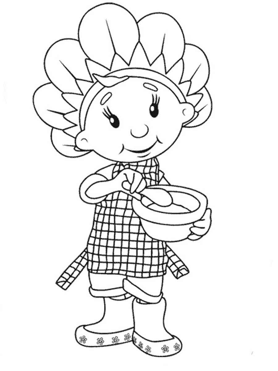 Fifi and the Flowertots 9 coloring page