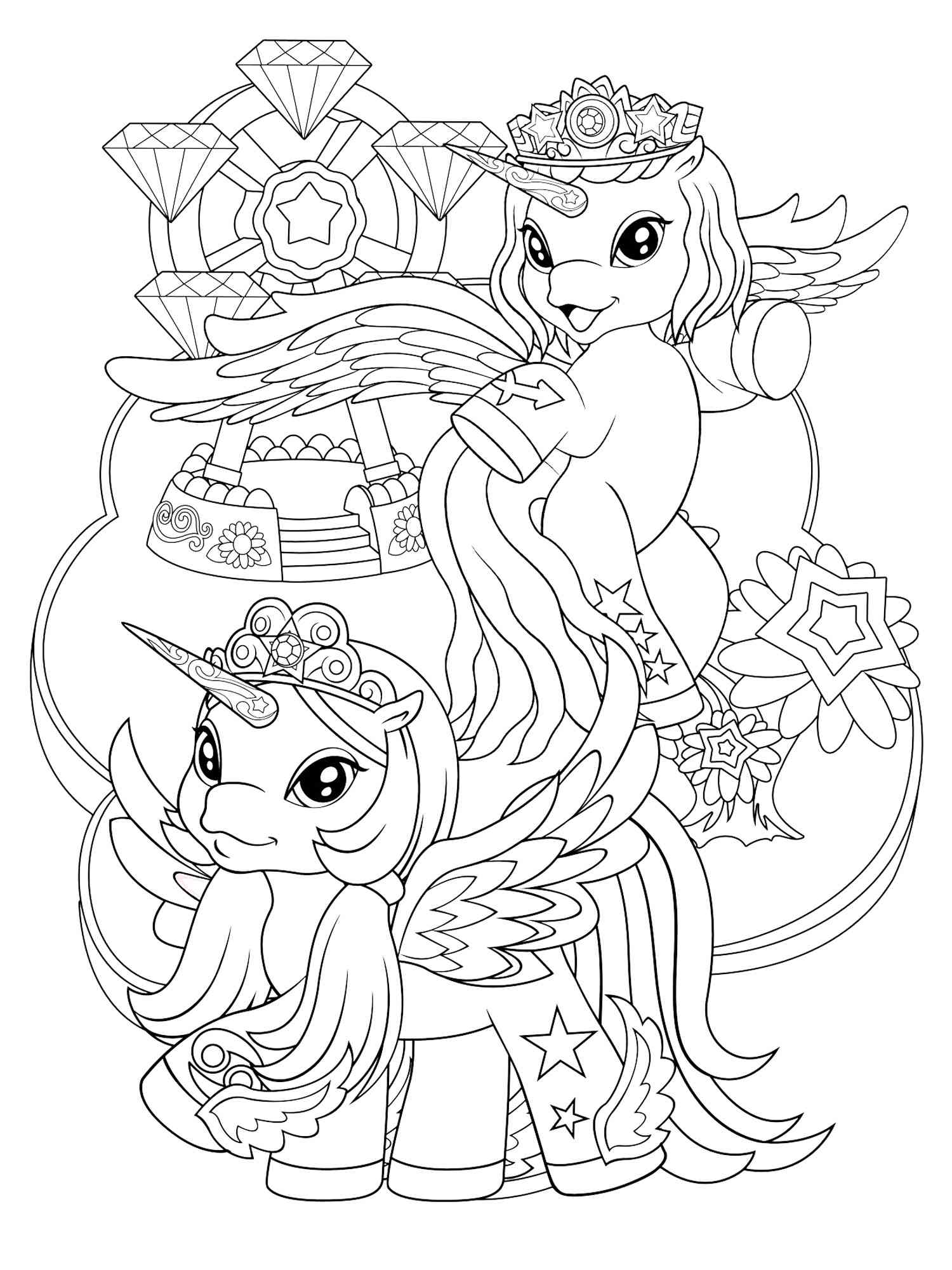 Filly Funtasia 1 coloring page