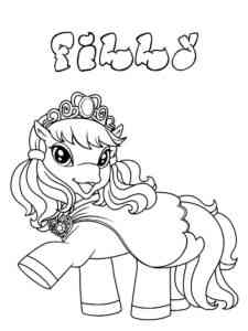 Filly Funtasia 13 coloring page