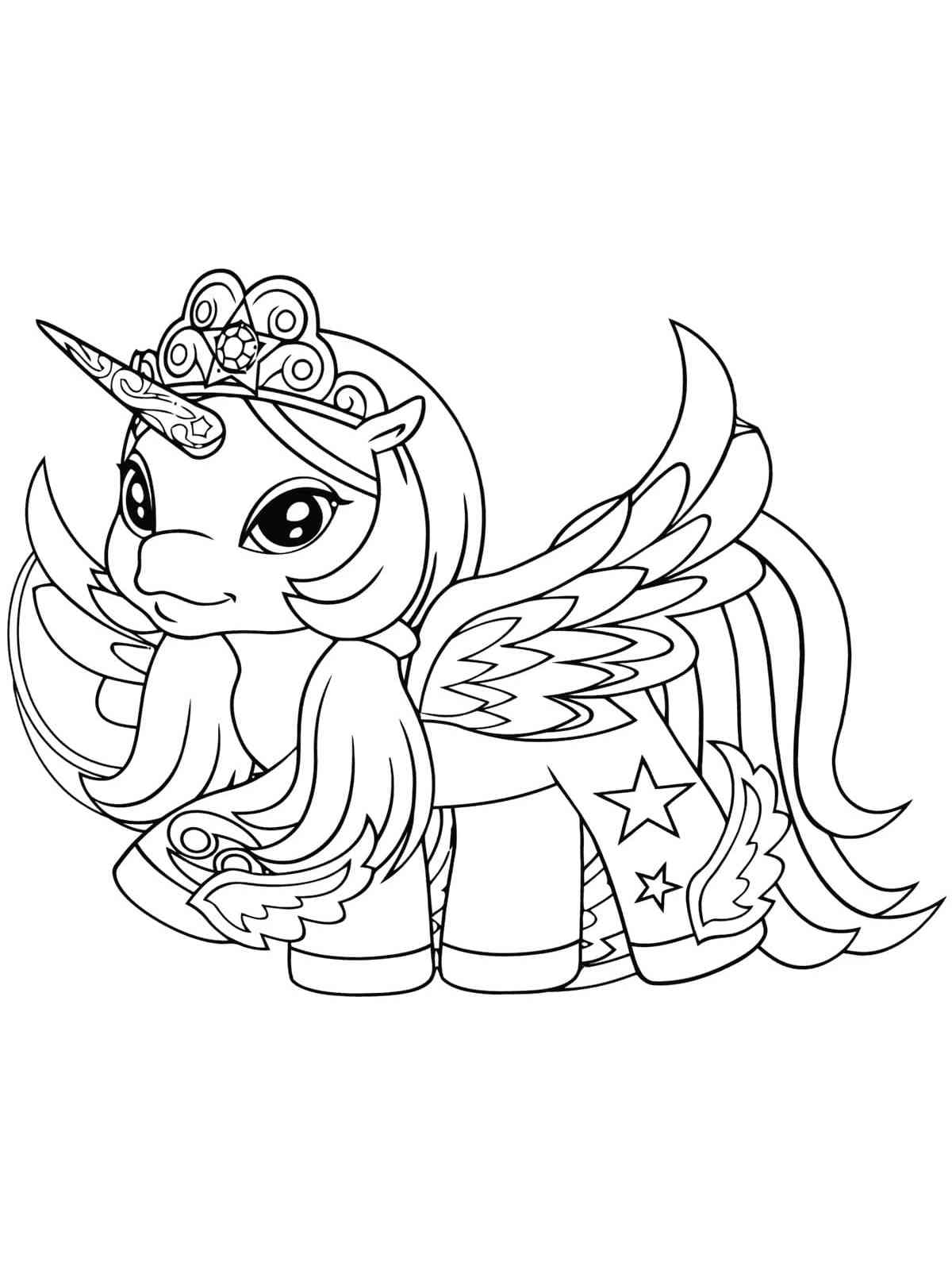 Filly Funtasia 2 coloring page