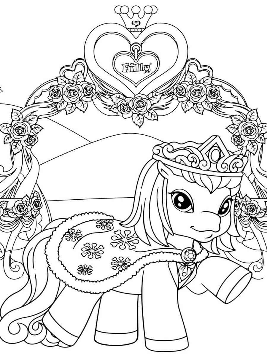 Filly Funtasia 23 coloring page