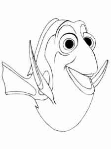 Finding Dory 1 coloring page