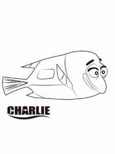 Charlie from Finding Dory coloring page