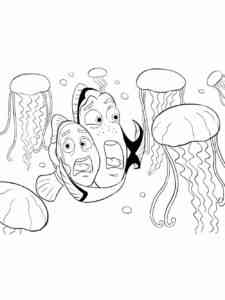 Finding Nemo 14 coloring page